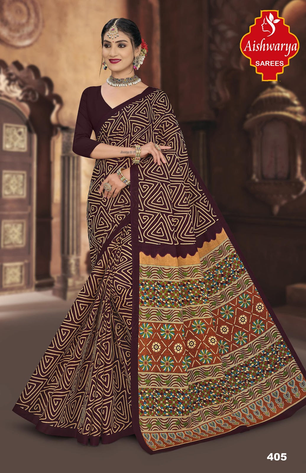 Mysore Masleen Vol 4 Aishwarya Cotton Sarees Supplier Ahmedabad