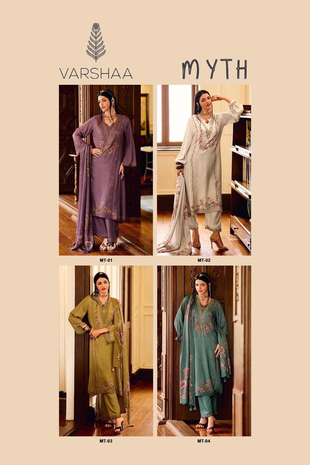 Myth Varshaa Pashmina Suits Wholesaler India