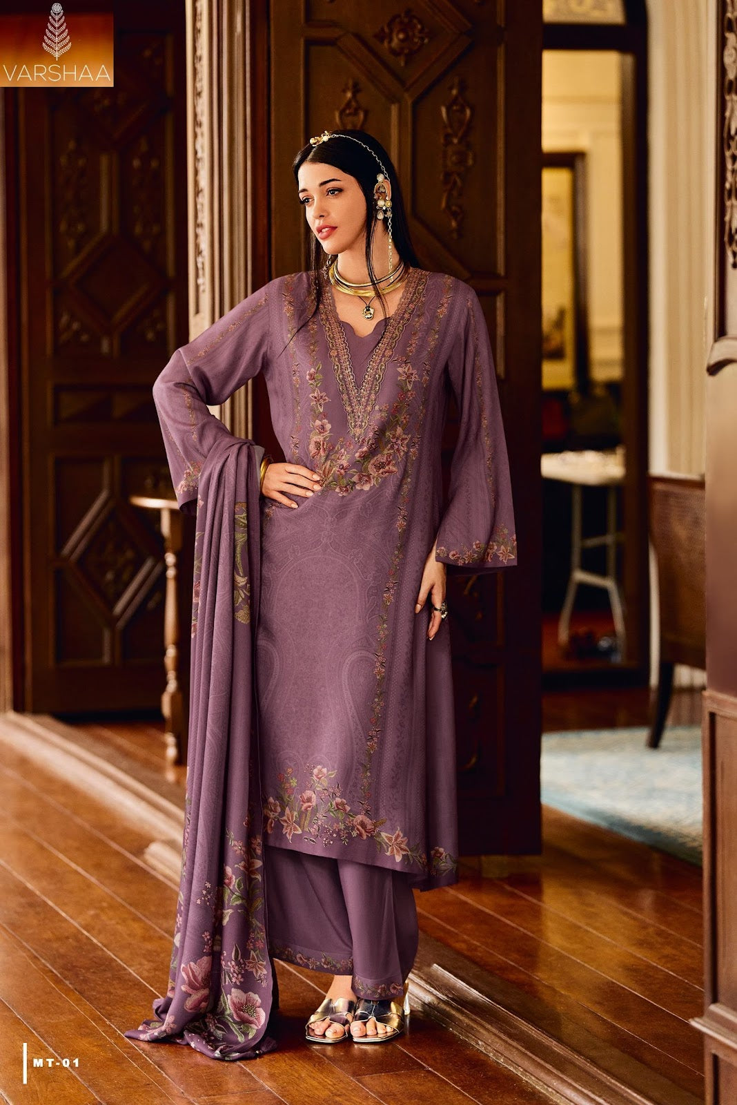 Myth Varshaa Pashmina Suits Wholesaler India