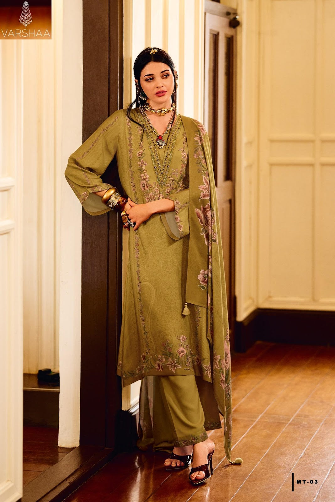 Myth Varshaa Pashmina Suits Wholesaler India