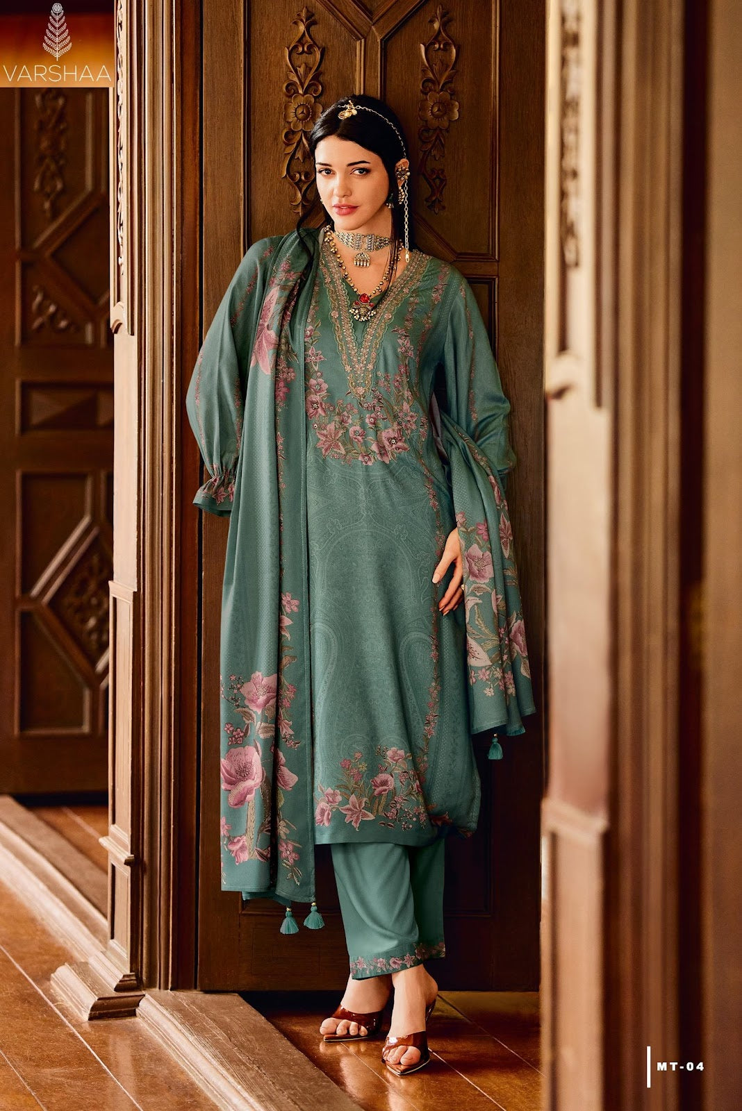 Myth Varshaa Pashmina Suits Wholesaler India