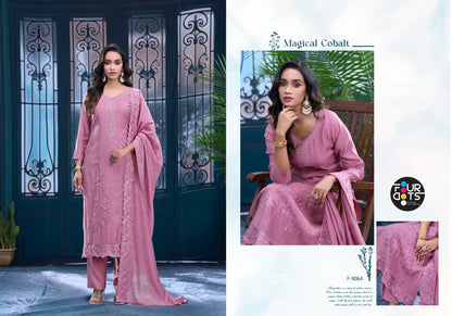 Naari Four Dots Mal Cotton Pant Style Suits Manufacturer Gujarat
