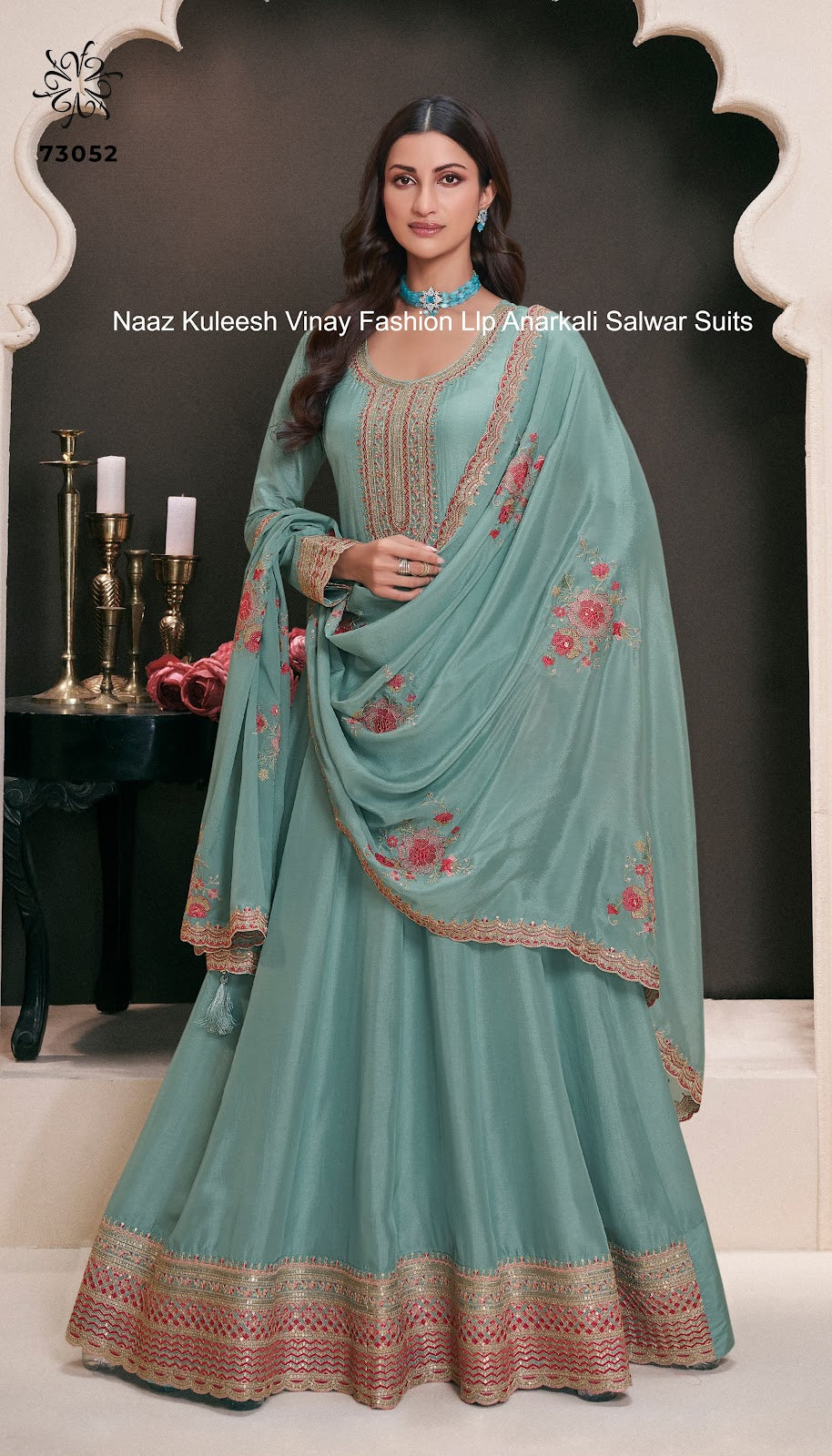 Naaz Kuleesh Vinay Fashion Llp Silk Anarkali Salwar Suits Wholesale Price
