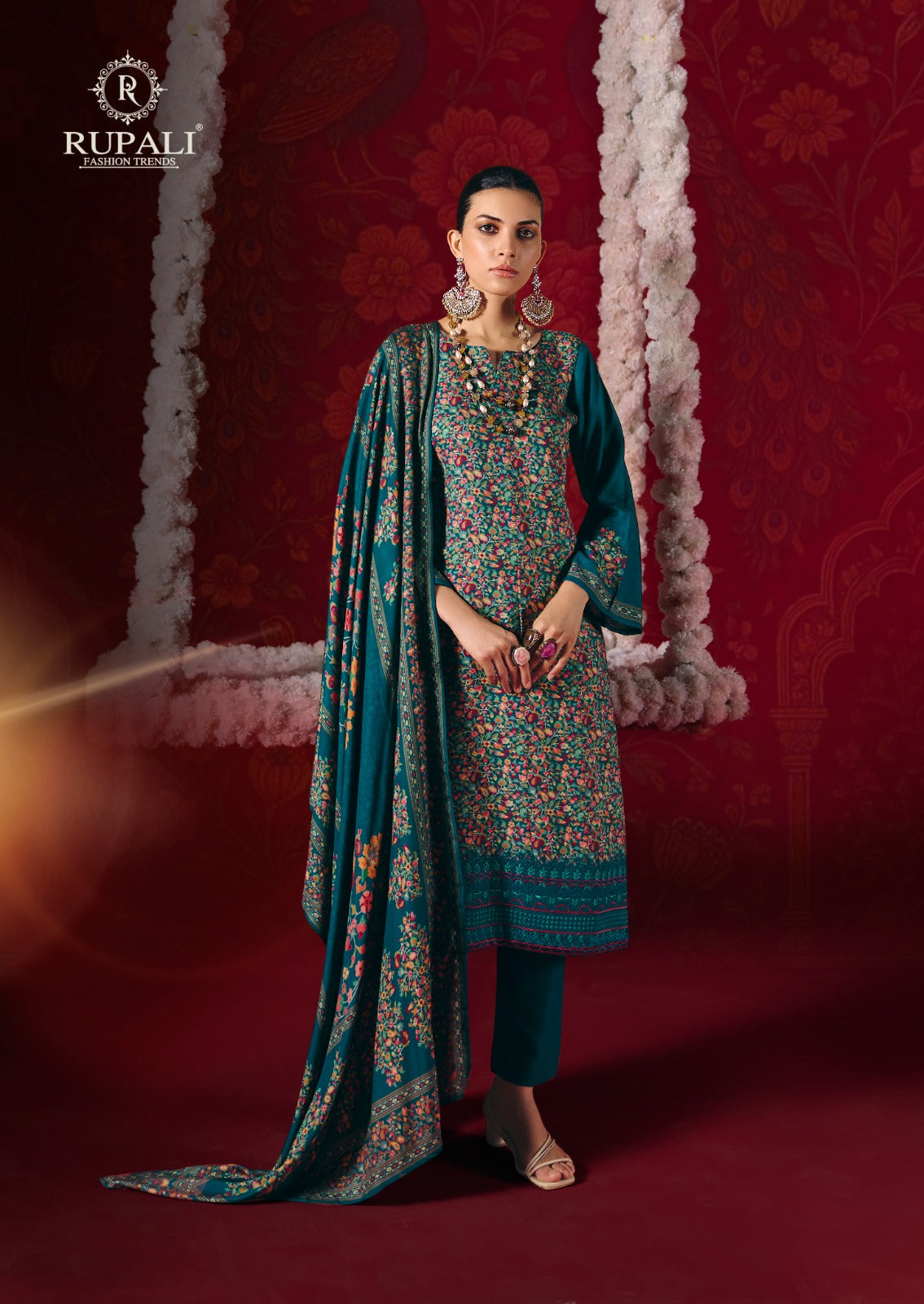 Naaz Rupali Pashmina Suits Exporter Ahmedabad