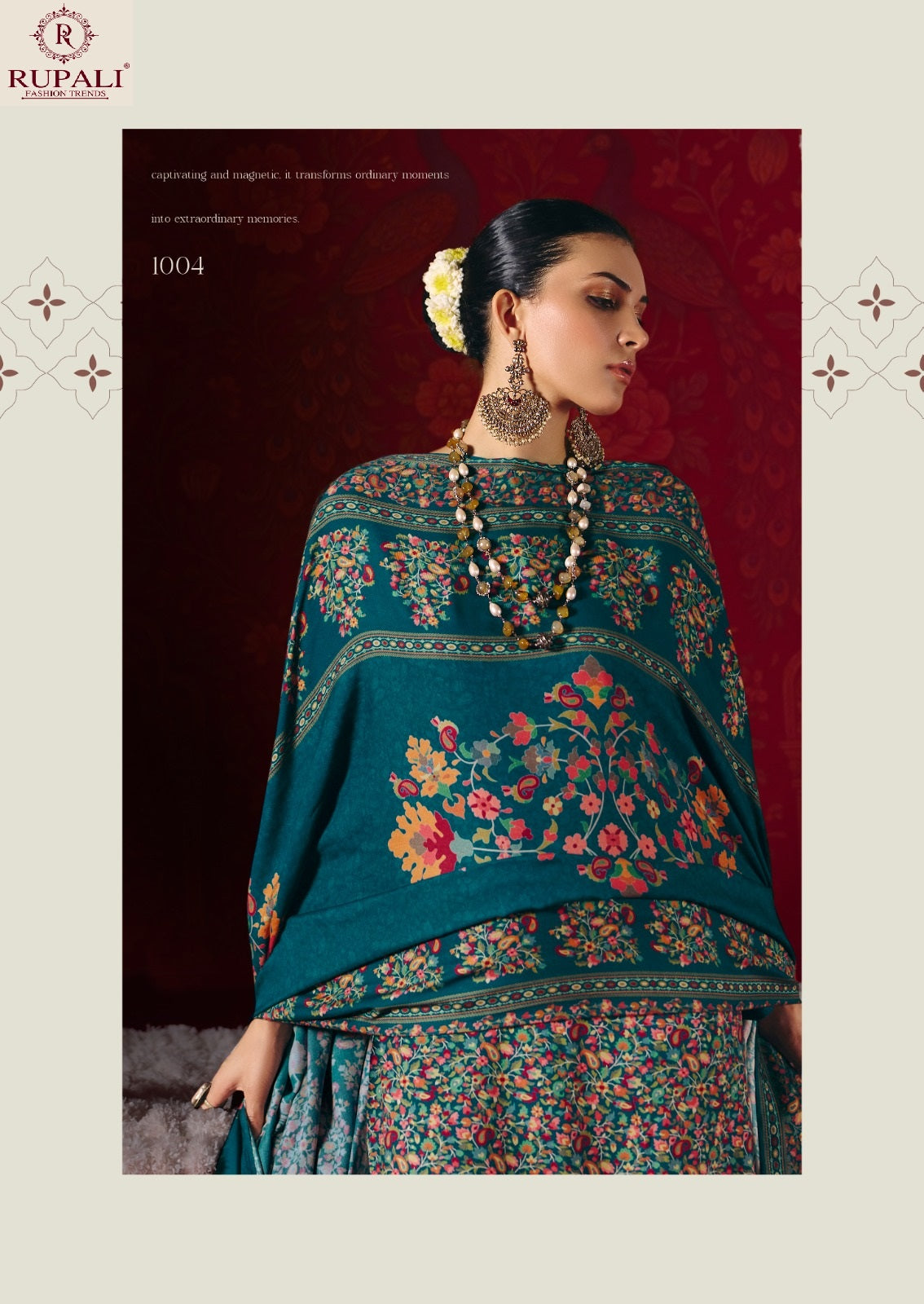 Naaz Rupali Pashmina Suits Exporter Ahmedabad