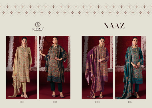 Naaz Rupali Pashmina Suits Exporter Ahmedabad