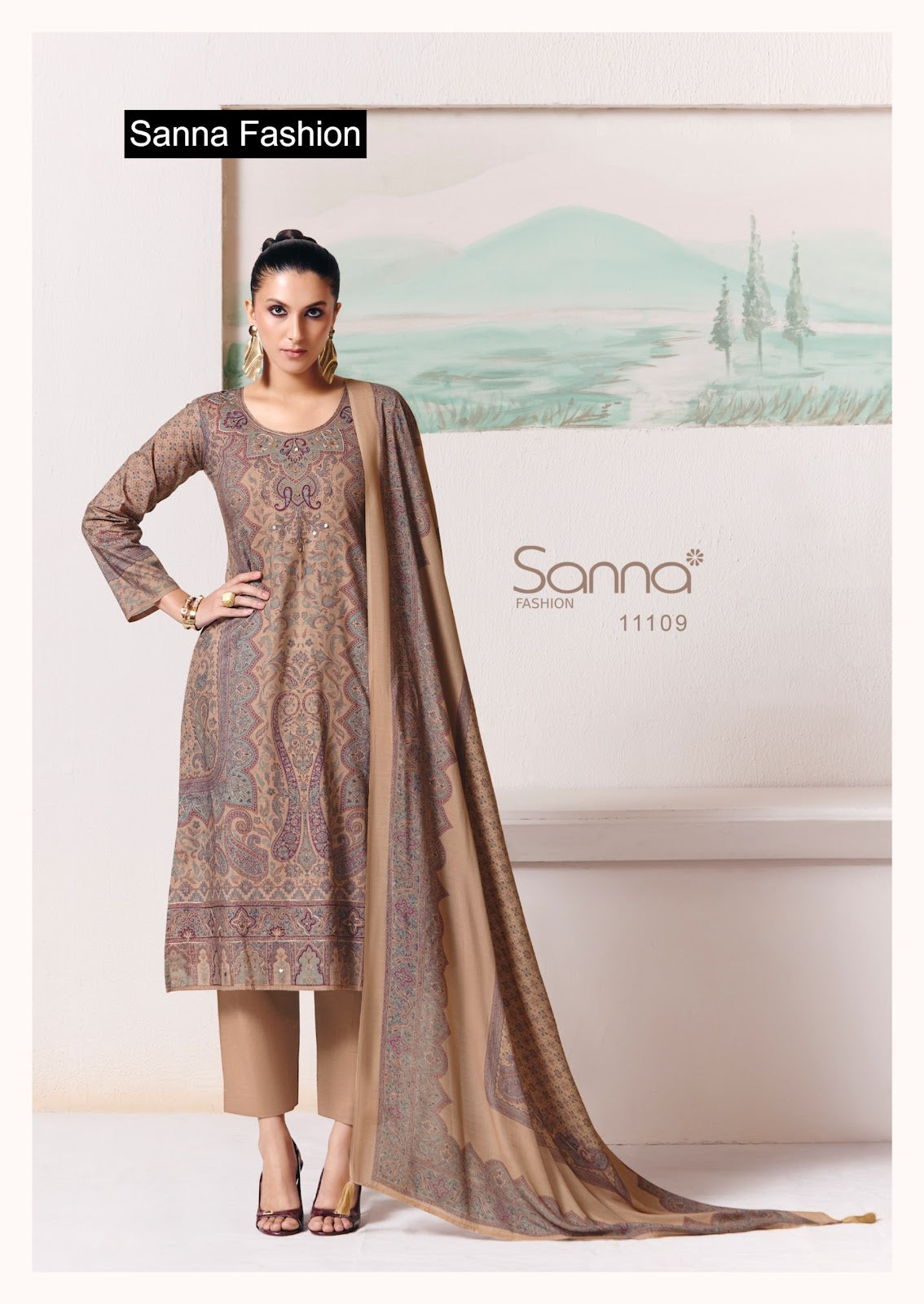 Naaz Sanna Fashion Cotton Pant Style Suits Wholesaler Gujarat