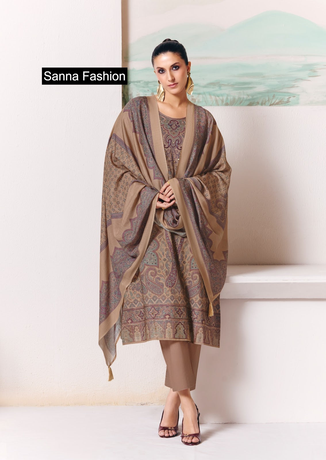 Naaz Sanna Fashion Cotton Pant Style Suits Wholesaler Gujarat