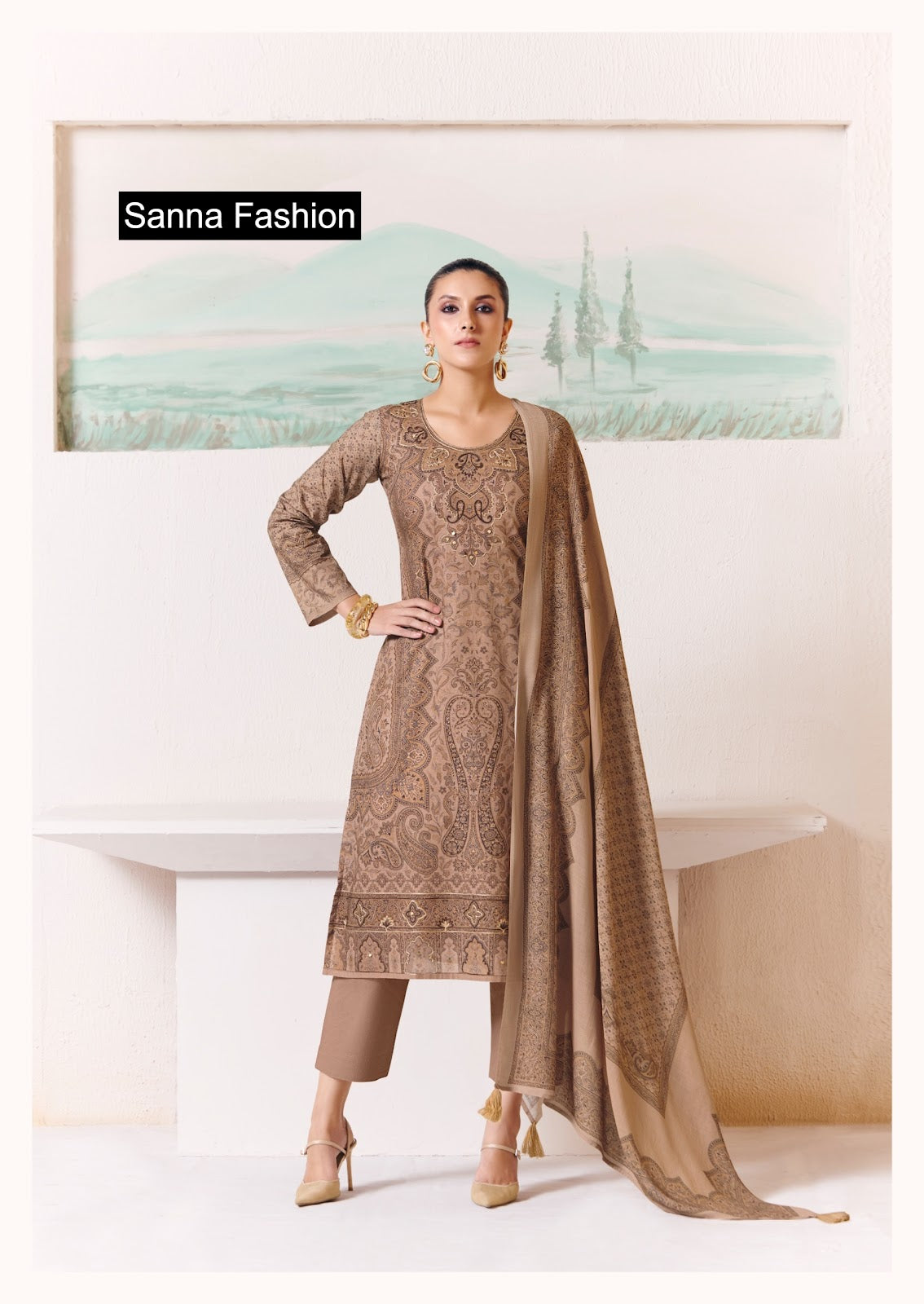 Naaz Sanna Fashion Cotton Pant Style Suits Wholesaler Gujarat
