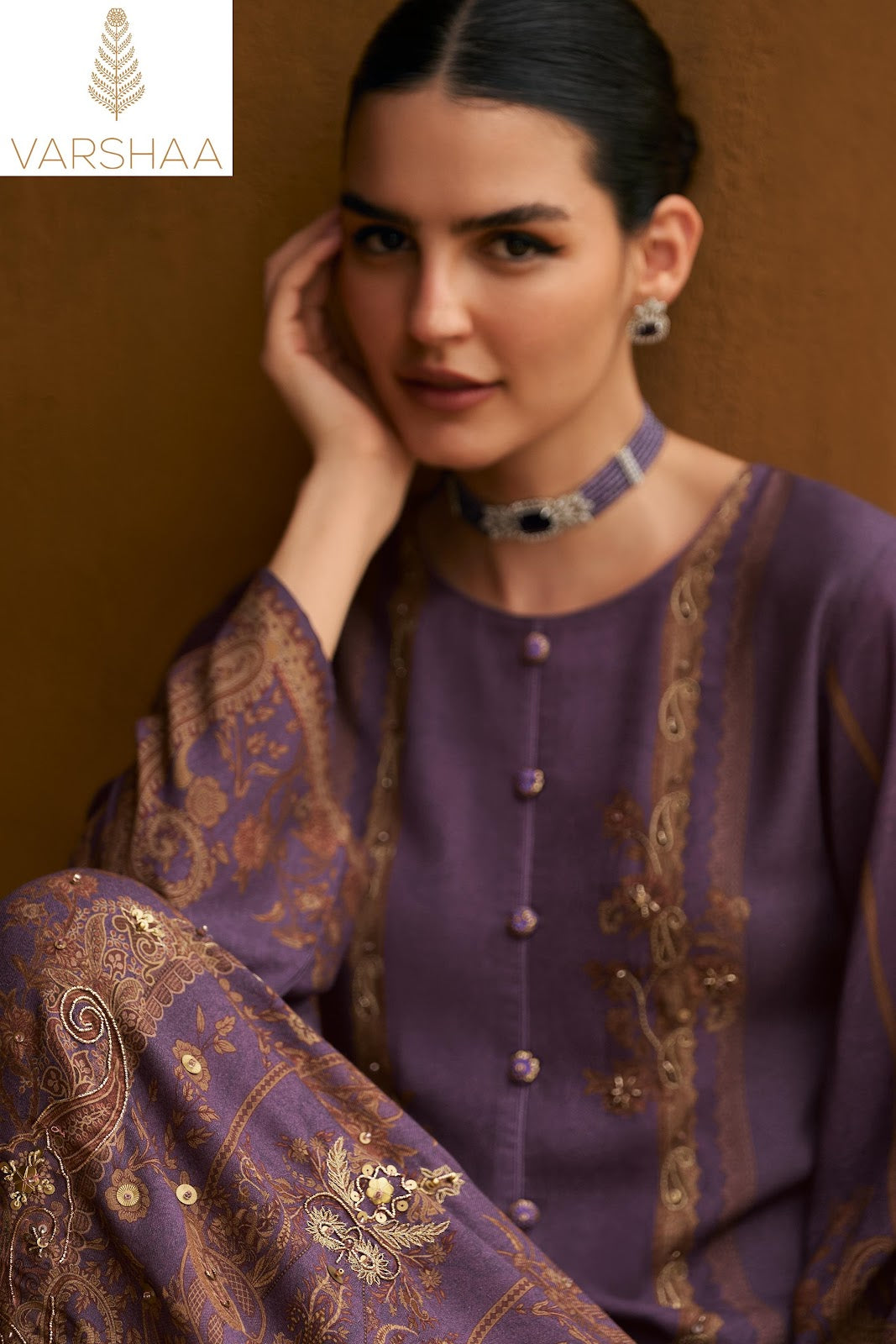 Naaz Varshaa Viscose Pashmina Suits Wholesale Price