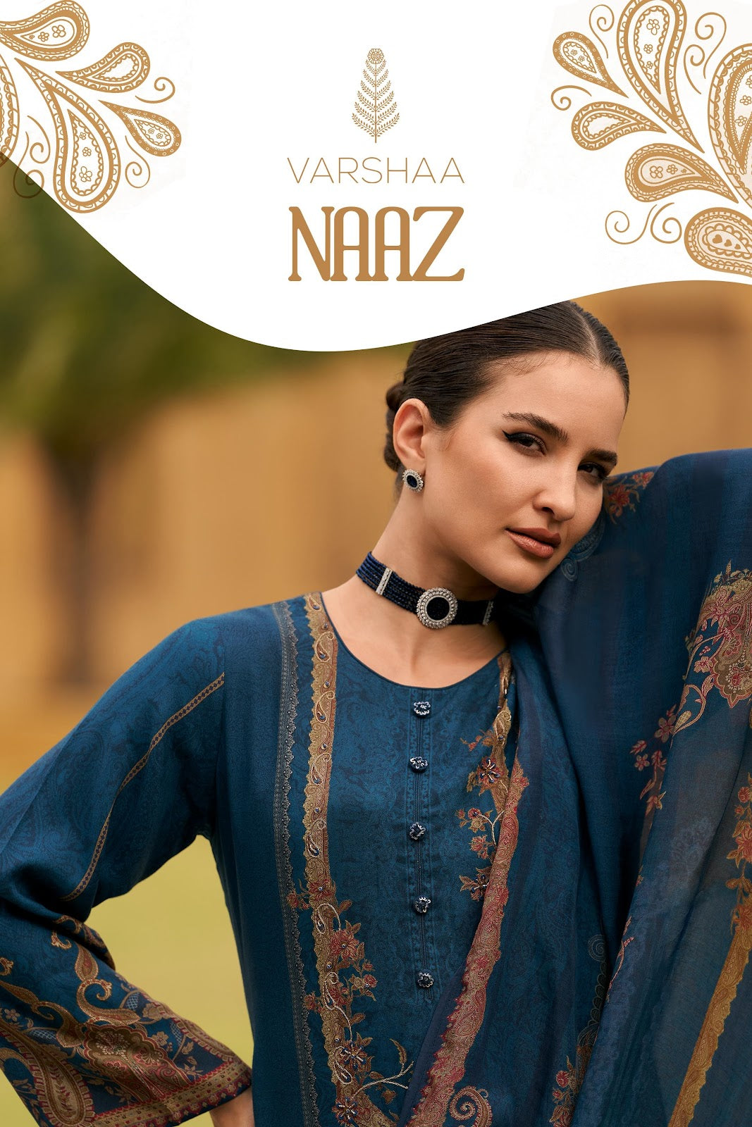 Naaz Varshaa Viscose Pashmina Suits Wholesale Price