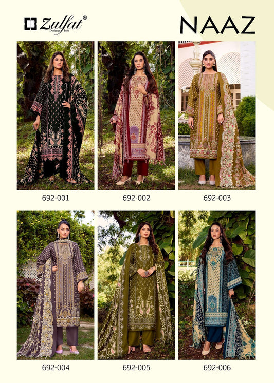 Naaz Zulfat Designer Woolen Pashmina Suits Supplier Ahmedabad