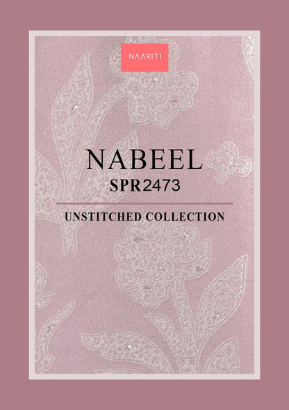 Nabeel Naariti Silk Jacquard Pant Style Suits Manufacturer India