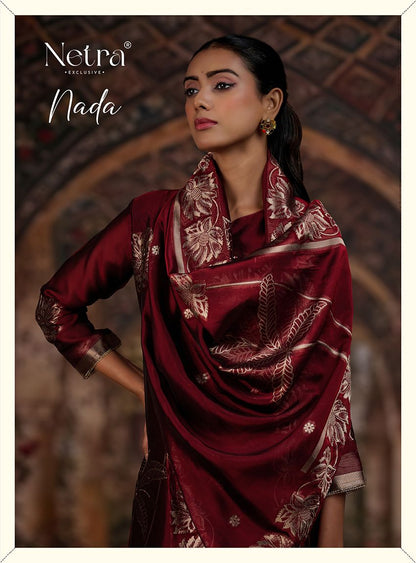 Nada Netra Premium Viscose Pant Style Suits Exporter India