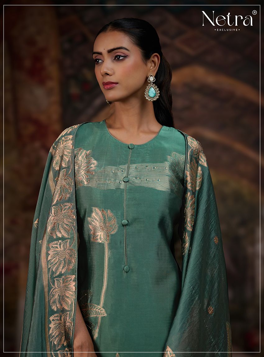 Nada Netra Premium Viscose Pant Style Suits Exporter India