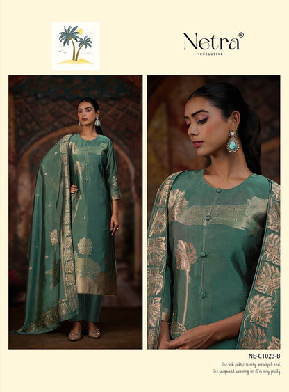 Nada Netra Premium Viscose Pant Style Suits Exporter India