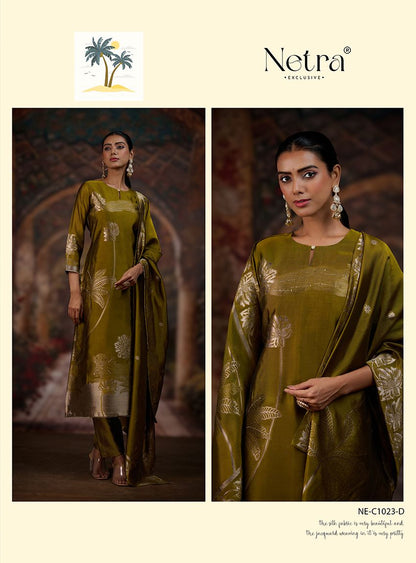 Nada Netra Premium Viscose Pant Style Suits Exporter India