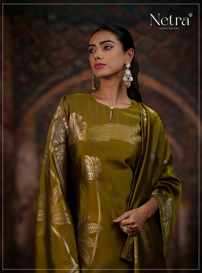 Nada Netra Premium Viscose Pant Style Suits Exporter India