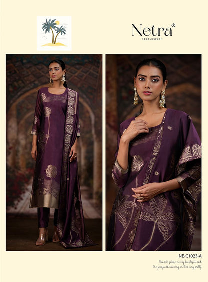 Nada Netra Premium Viscose Pant Style Suits Exporter India