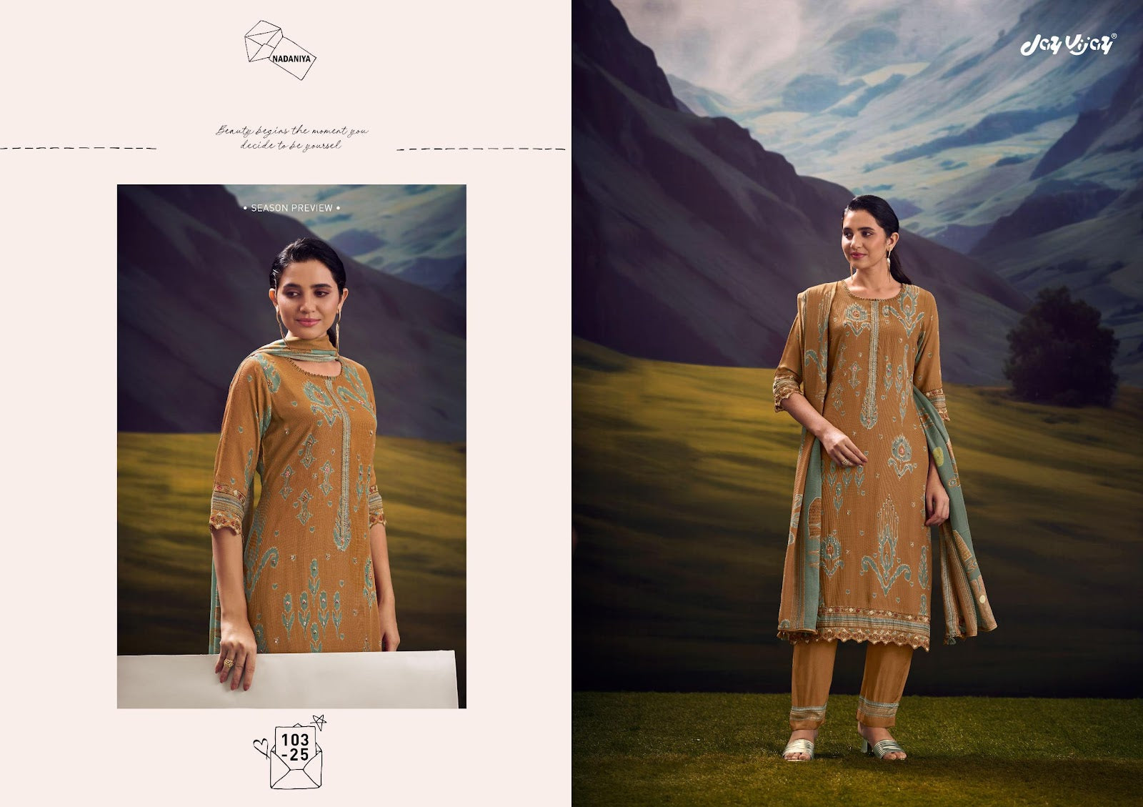 Nadaniya Jay Vijay Modal Cotton Pant Style Suits Wholesale Rate