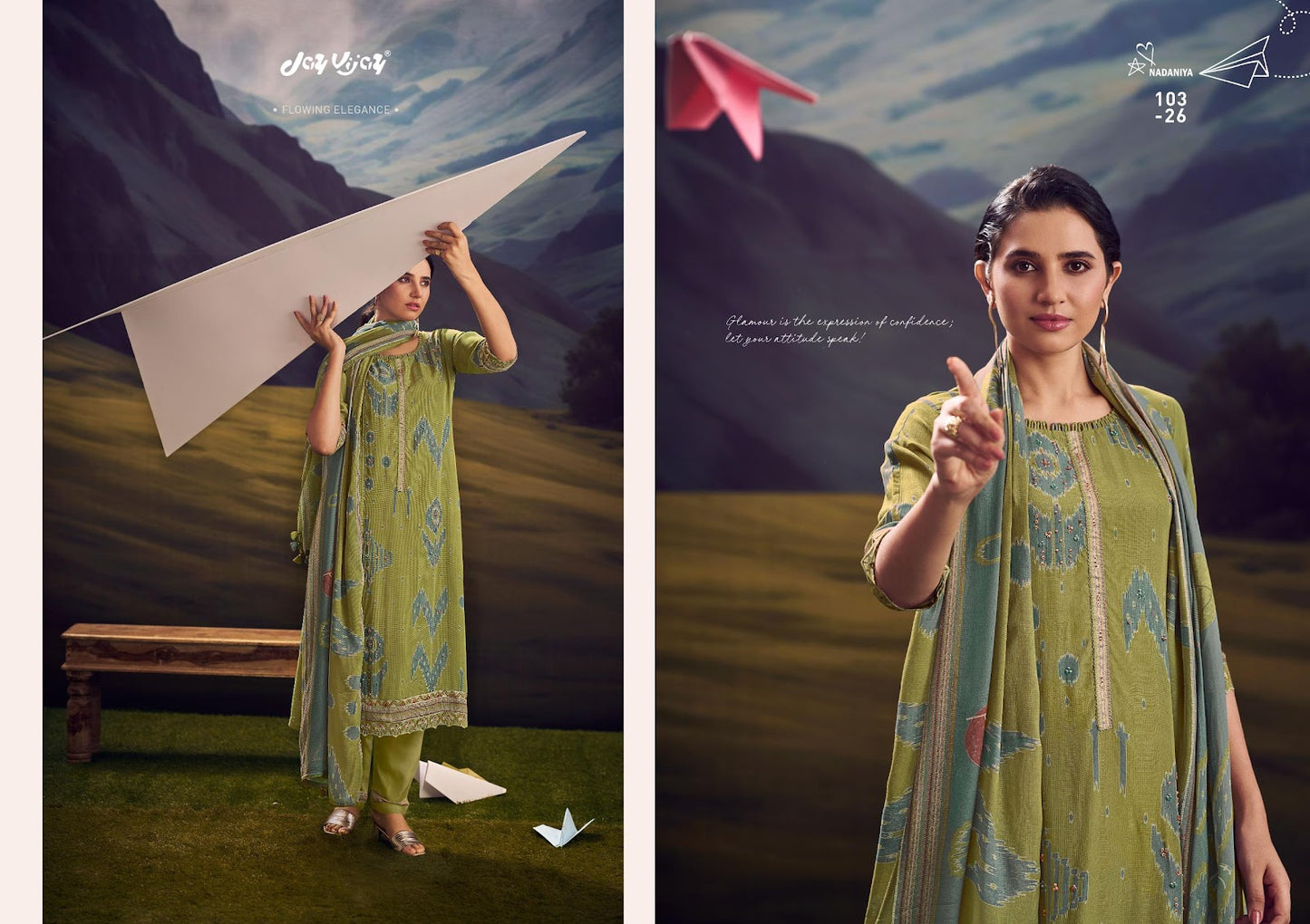 Nadaniya Jay Vijay Modal Cotton Pant Style Suits Wholesale Rate
