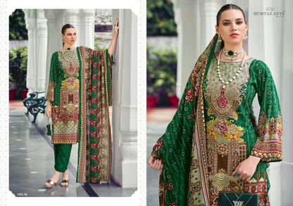 Nafeeza Mumtaz Arts Viscose Rayon Karachi Salwar Suits Supplier