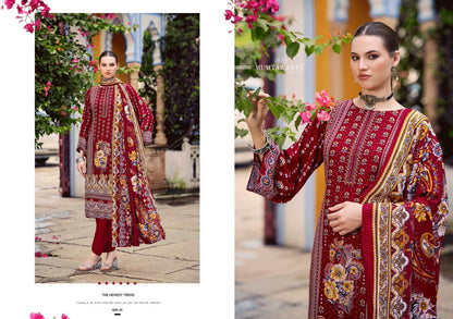 Nafeeza Mumtaz Arts Viscose Rayon Karachi Salwar Suits Supplier