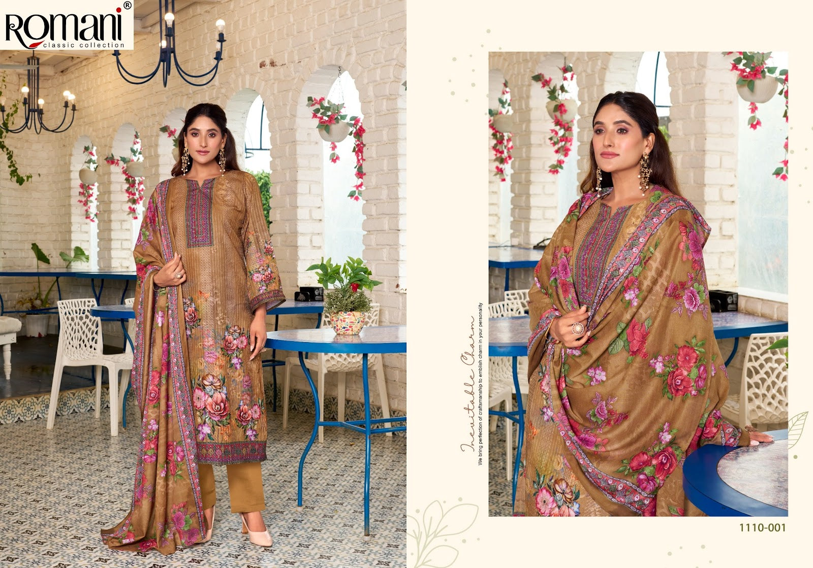 Nafisa Romani Cotton Karachi Salwar Suits Wholesale