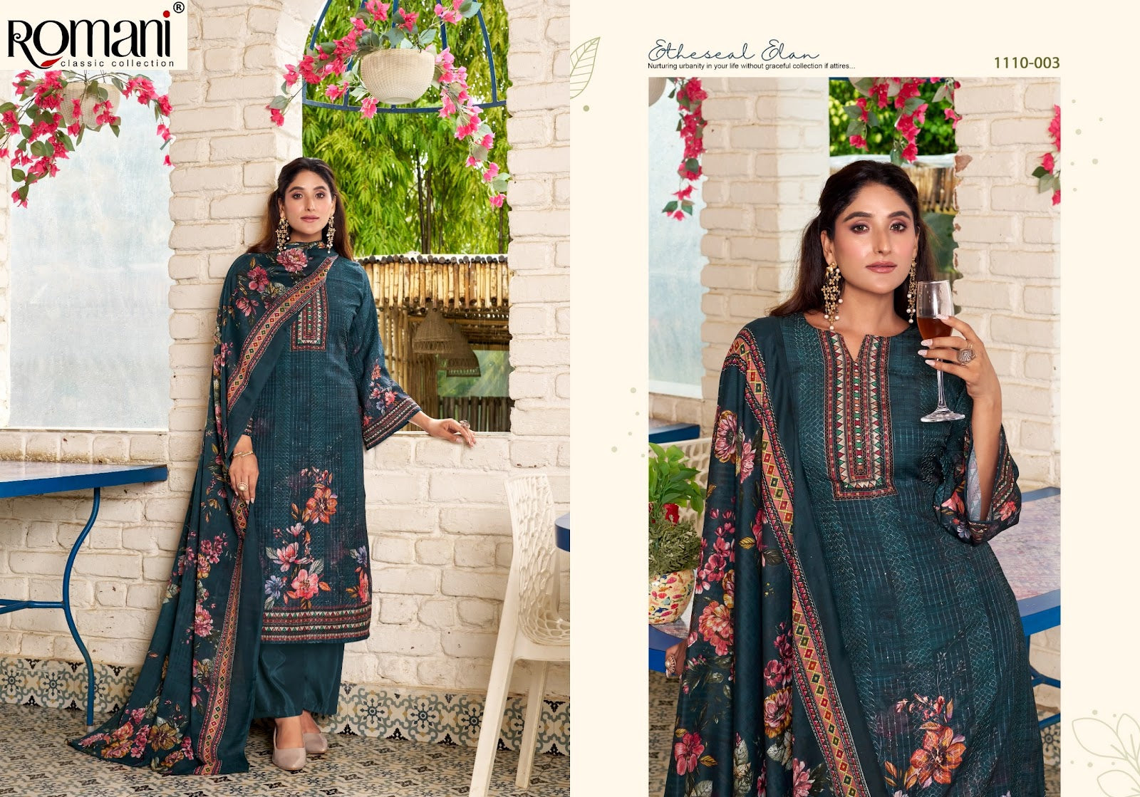 Nafisa Romani Cotton Karachi Salwar Suits Wholesale