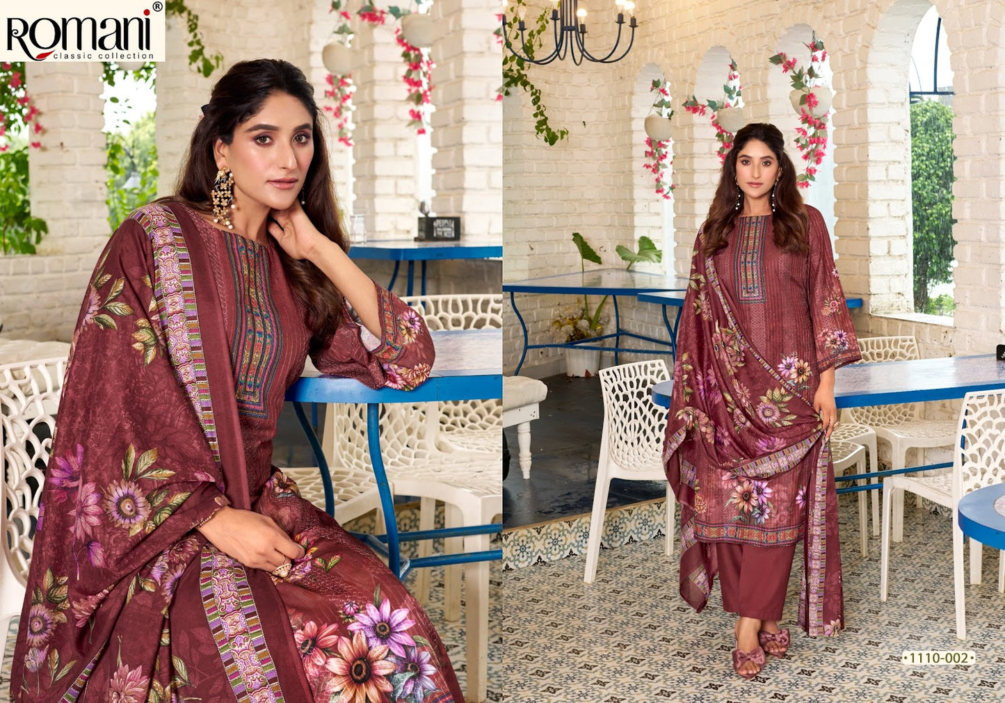 Nafisa Romani Cotton Karachi Salwar Suits Wholesale