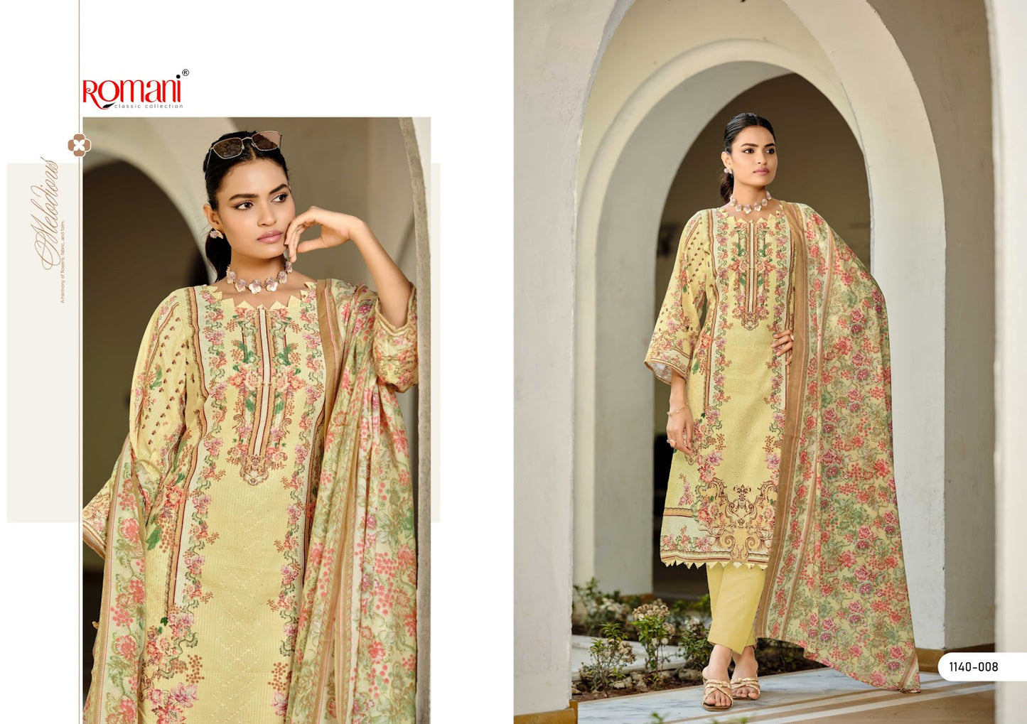 Nafisa Vol 2 Romani Cotton Karachi Salwar Suits Exporter