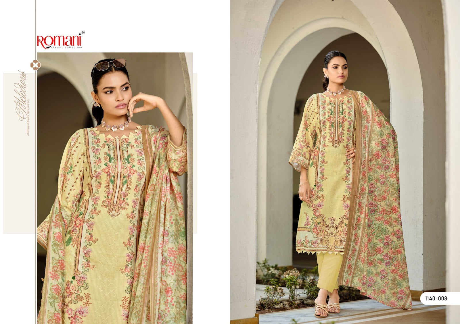 Nafisa Vol 2 Romani Cotton Karachi Salwar Suits Exporter