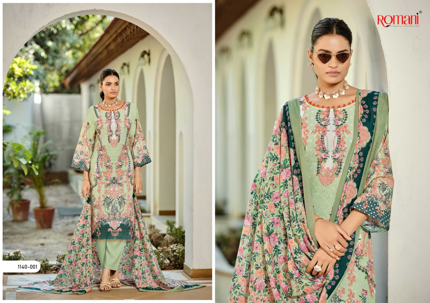 Nafisa Vol 2 Romani Cotton Karachi Salwar Suits Exporter
