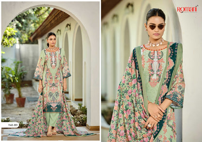 Nafisa Vol 2 Romani Cotton Karachi Salwar Suits Exporter