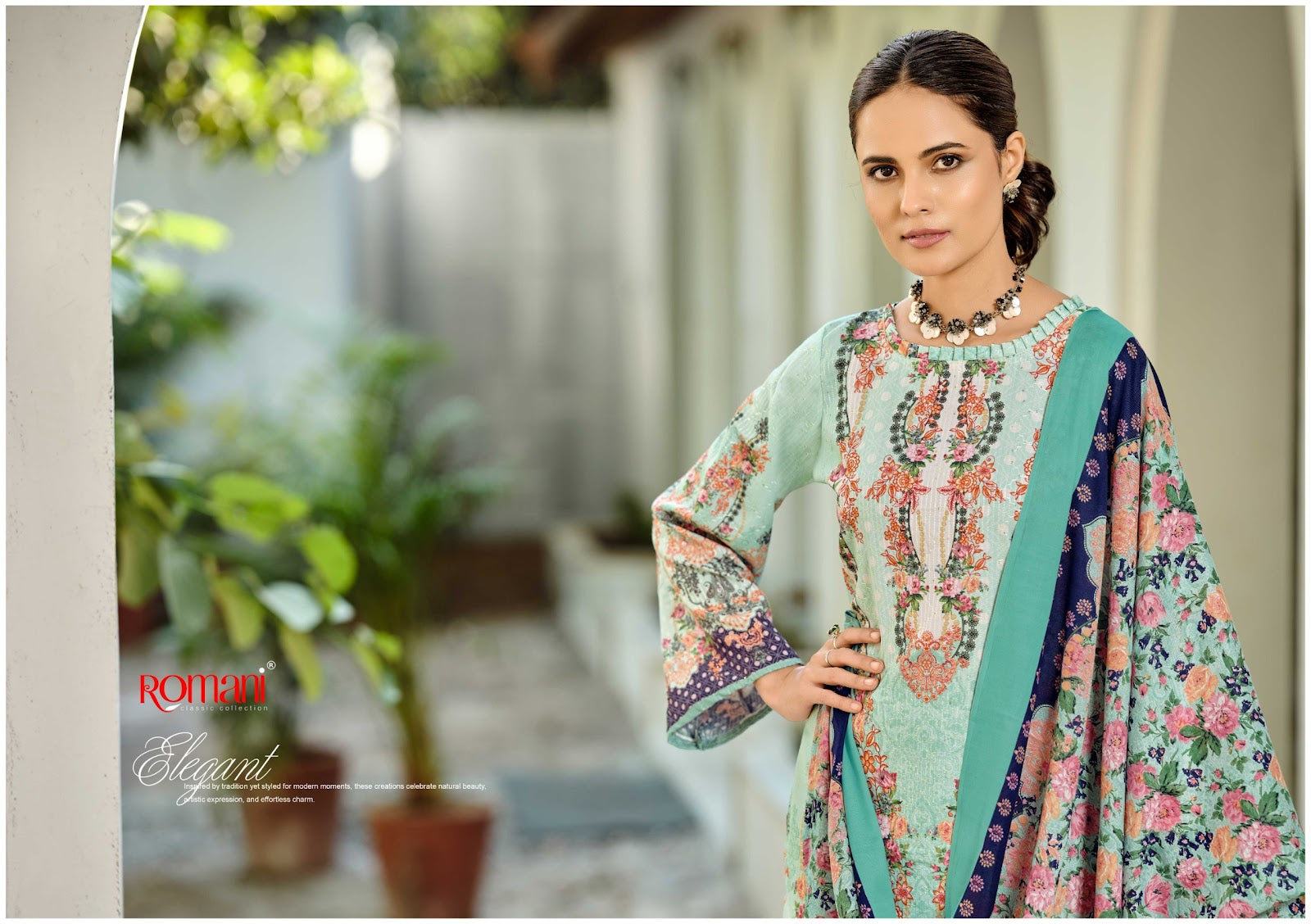 Nafisa Vol 2 Romani Cotton Karachi Salwar Suits Exporter