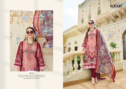 Nafisa Vol 3 Romani Mix Cotton Karachi Salwar Suits Manufacturer Gujarat