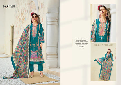 Nafisa Vol 3 Romani Mix Cotton Karachi Salwar Suits Manufacturer Gujarat