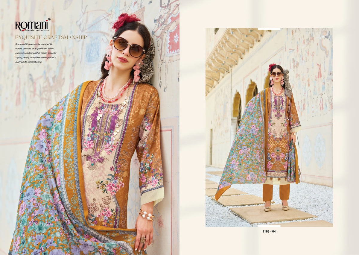 Nafisa Vol 3 Romani Mix Cotton Karachi Salwar Suits Manufacturer Gujarat