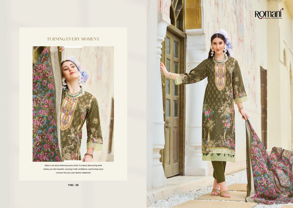 Nafisa Vol 3 Romani Mix Cotton Karachi Salwar Suits Manufacturer Gujarat