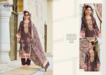 Nafisa Vol 3 Romani Mix Cotton Karachi Salwar Suits Manufacturer Gujarat