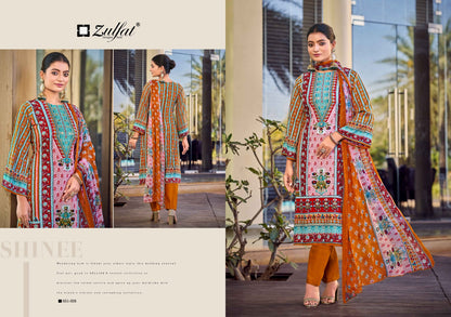 Nafisa Zulfat Designer Pure Viscose Karachi Salwar Suits Exporter