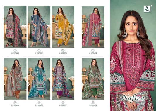 Nafiza Edition 4 Alok Cotton Karachi Salwar Suits Wholesaler Gujarat