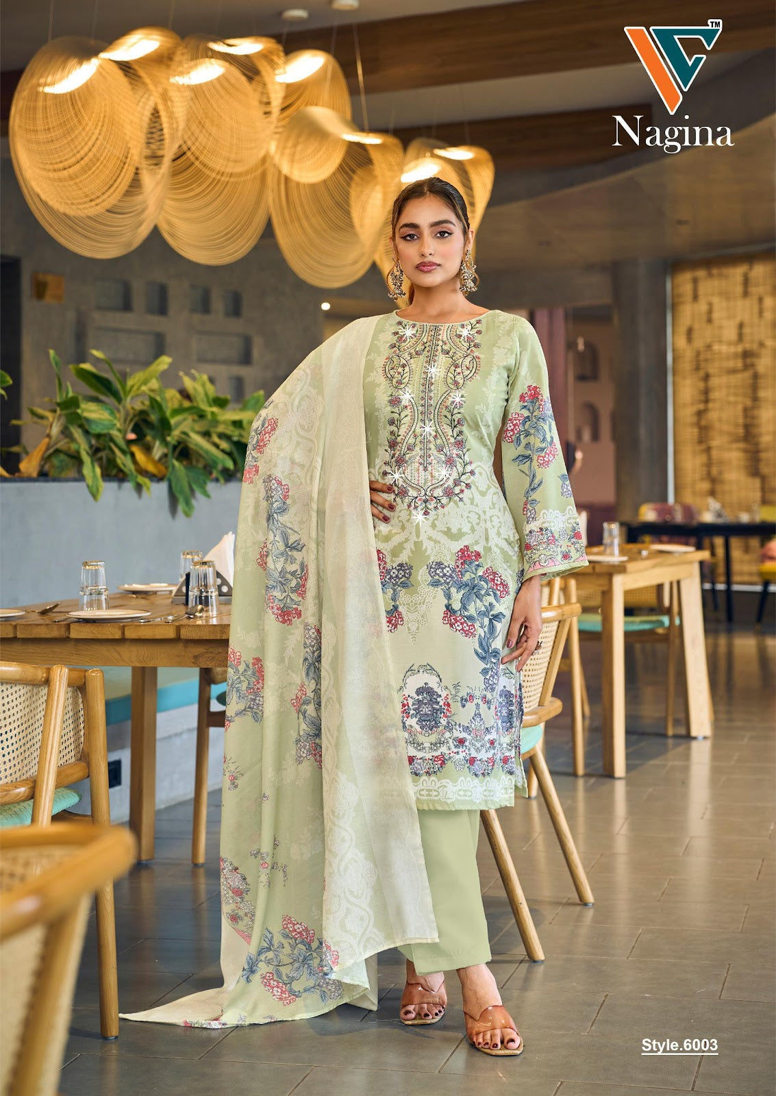 Nagina Vol 6 Vandana Creation Cotton Karachi Salwar Suits Exporter