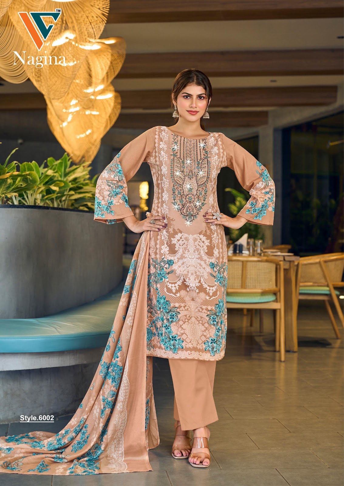 Nagina Vol 6 Vandana Creation Cotton Karachi Salwar Suits Exporter