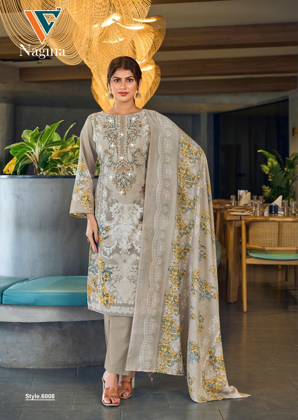 Nagina Vol 6 Vandana Creation Cotton Karachi Salwar Suits Exporter
