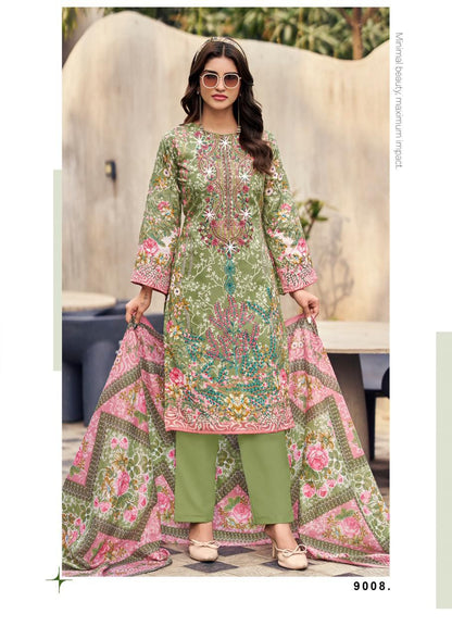 Nagina Vol 9 Vandana Creation Cotton Karachi Salwar Suits Manufacturer India