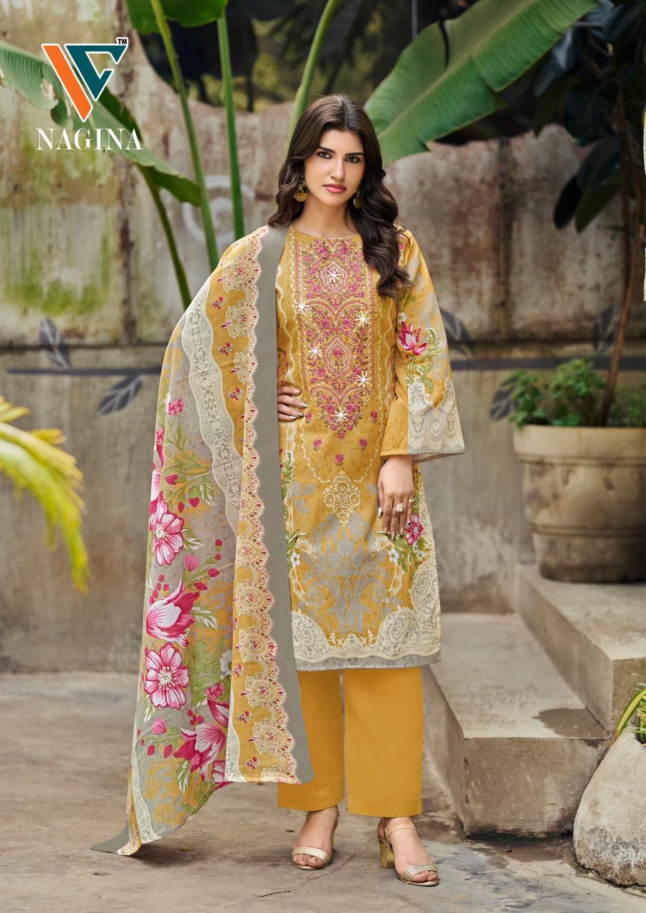 Nagina Vol 9 Vandana Creation Cotton Karachi Salwar Suits Manufacturer India