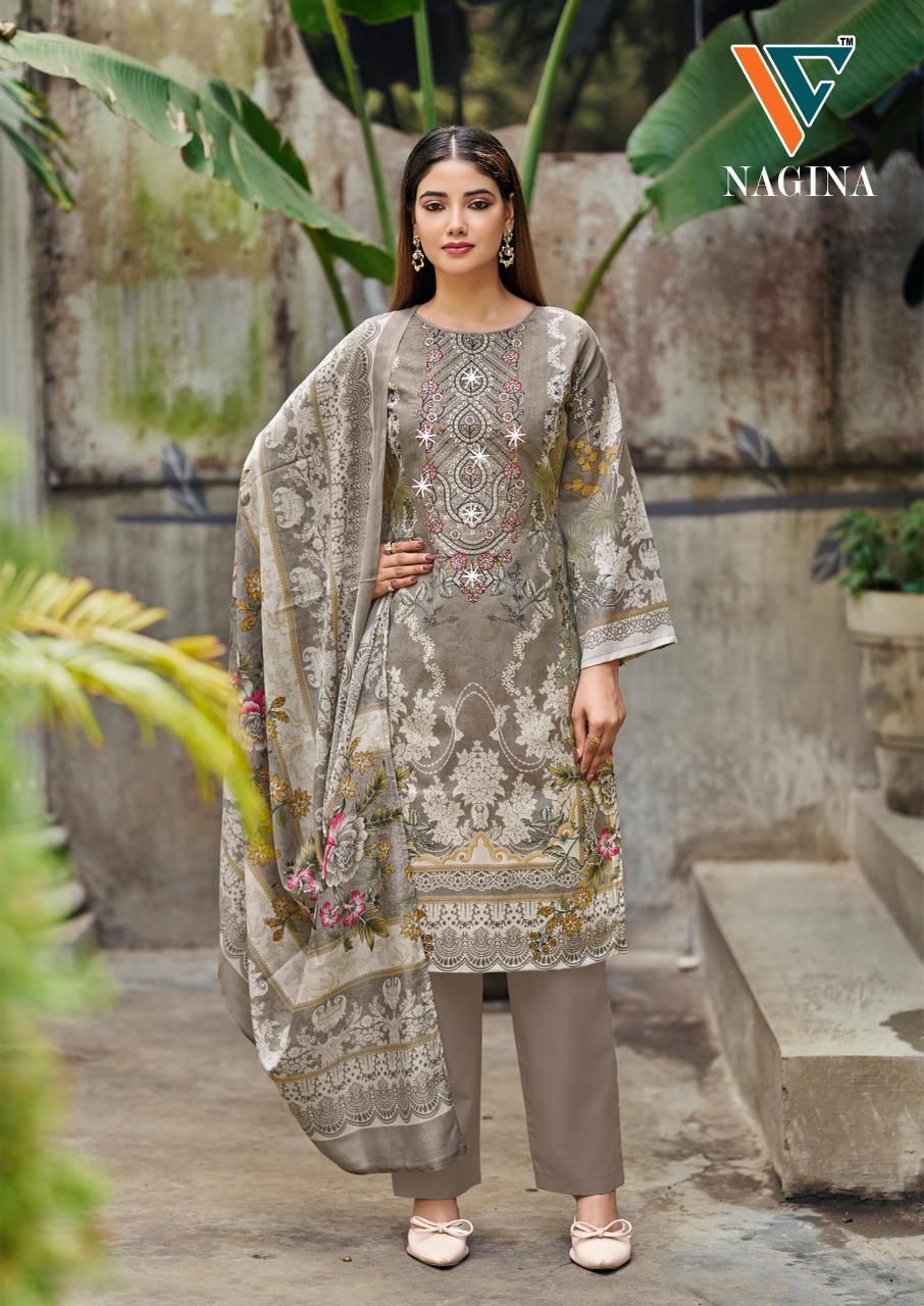Nagina Vol 9 Vandana Creation Cotton Karachi Salwar Suits Manufacturer India