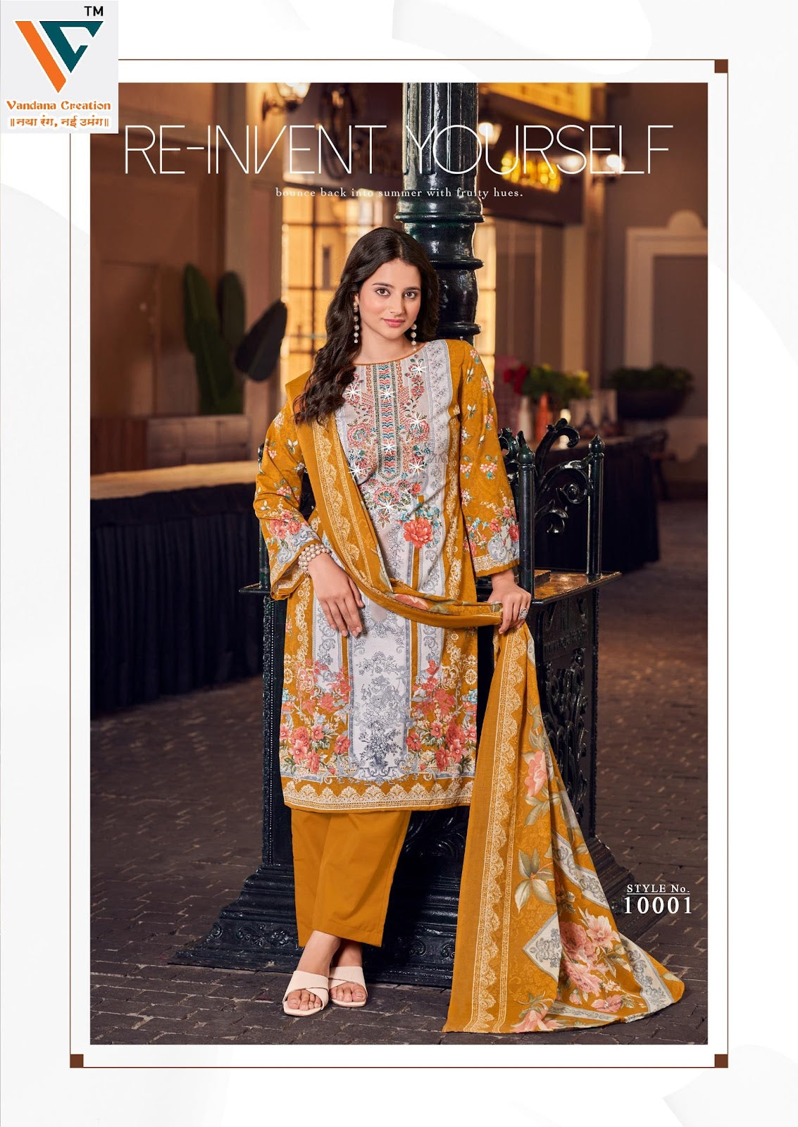 Nagina Vol 10 Vandana Creation Mix Cotton Karachi Salwar Suits Manufacturer Ahmedabad