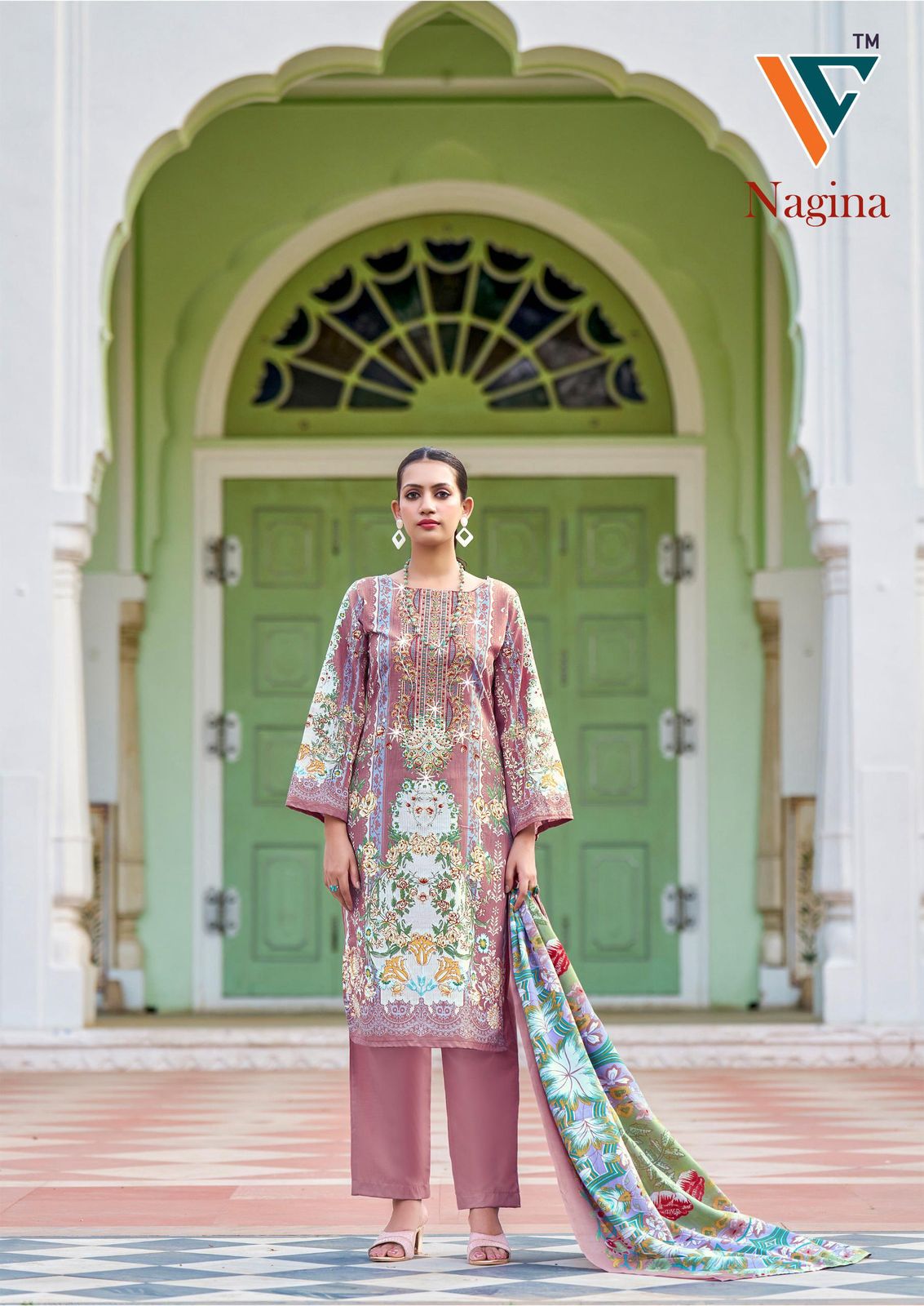 Nagina? Vol 4 Vandana Creation Cotton Karachi Salwar Suits Exporter India